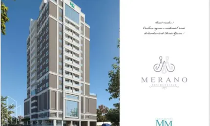 Apartamento com 2 quartos à venda no Centro, Ponta Grossa 