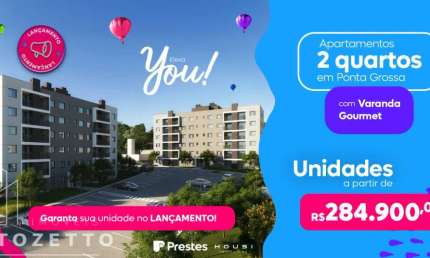 Apartamento com 2 quartos à venda no Oficinas, Ponta Grossa 