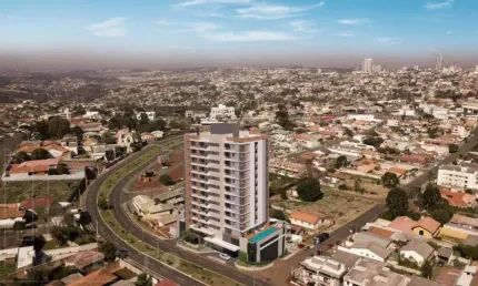 Apartamento com 3 quartos à venda no Uvaranas, Ponta Grossa 