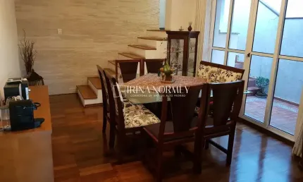 Sobrado á venda 4 dormitórios sendo 1 suite, 250m² no bairro campestre, santo andré/sp