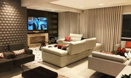Condomínio edifício espacio doble - apartamento á venda 4 suites no bairro santo antonio, são caetano do sul/sp