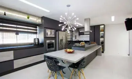 Sobrado com 3 dormitórios à venda, 386 m² - Vila Pires - Santo André/SP