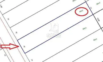 Terreno à venda, 500 m² (10x50) por R$ 1.300.000 - Santa Maria - Santo André/SP