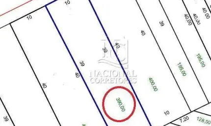 Terreno à venda, 390 m² por R$ 1.150.000,00 - Vila Valparaíso - Santo André/SP