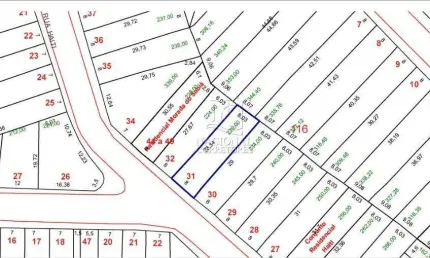 Terreno à venda, 229 m² por R$ 680.000,00 - Parque das Nações - Santo André/SP