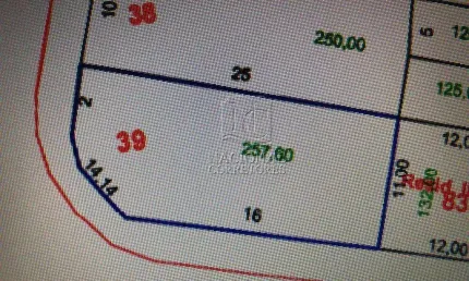 Terreno à venda, 250 m² por r$ 450.000,00 - parque capuava - santo andré/sp