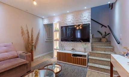 Sobrado com 3 dormitórios à venda, 120 m² - Parque das Nações - Santo André/SP