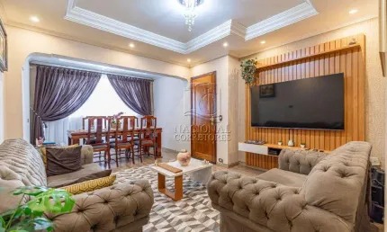 Sobrado com 3 dormitórios à venda, 119 m² por R$ 770.000,00 - Parque João Ramalho - Santo André/SP