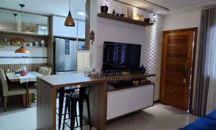 Sobrado à venda, 66 m² por r$ 580.000,00 - vila alto de santo andré - santo andré/sp