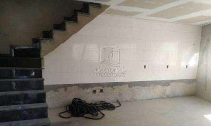 Sobrado com 2 dormitórios à venda, 85 m² por R$ 598.000,00 - Utinga - Santo André/SP