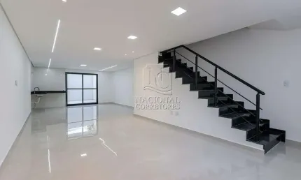 Sobrado com 3 dormitórios à venda, 138 m² - Vila Camilópolis - Santo André/SP