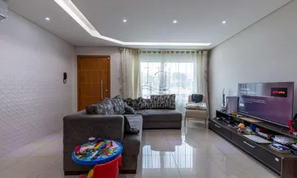 Sobrado com 3 dormitórios à venda, 186 m² por r$ 901.000,00 - jardim santo alberto - santo andré/sp
