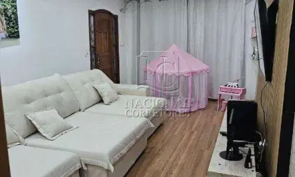 Sobrado com 3 dormitórios à venda, 160 m² por R$ 790.000,00 - Vila Sacadura Cabral - Santo André/SP