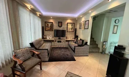 Sobrado com 3 dormitórios à venda, 191 m² por R$ 1.250.000,00 - Vila Curuçá - Santo André/SP