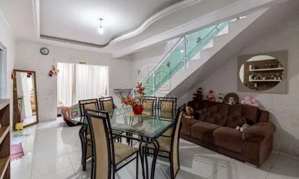Sobrado com 3 dormitórios à venda, 165 m² por r$ 750.000,00 - jardim ana maria - santo andré/sp