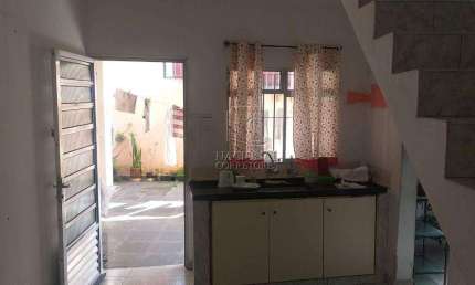 Sobrado com 3 dormitórios à venda, 67 m² por R$ 479.000,00 - Santa Maria - Santo André/SP