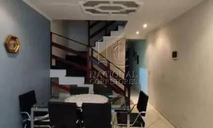 Sobrado com 3 dormitórios à venda, 136 m² por r$ 638.000,00 - vila helena - santo andré/sp