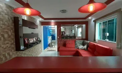 Sobrado com 6 dormitórios à venda, 236 m² por r$ 830.000,00 - jardim santo alberto - santo andré/sp