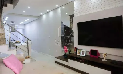 Sobrado com 2 dormitórios à venda, 120 m² por R$ 800.000,00 - Bangu - Santo André/SP
