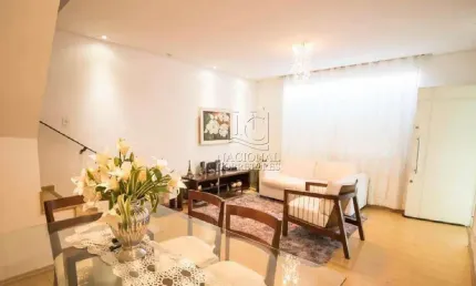 Sobrado com 3 dormitórios à venda, 169 m² por r$ 570.000,00 - vila camilópolis - santo andré/sp