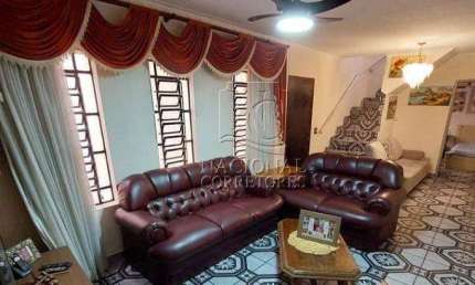 Sobrado com 4 dormitórios à venda, 169 m²- Vila Francisco Matarazzo - Santo André/SP