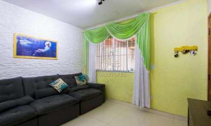 Sobrado com 3 dormitórios à venda, 175 m² por R$ 640.000,00 - Jardim do Estádio - Santo André/SP