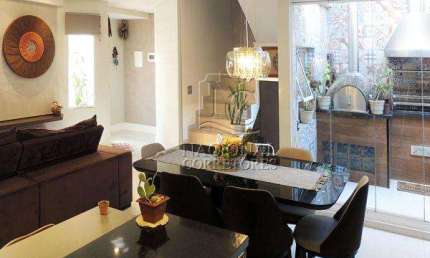 Sobrado à venda, 198 m² por - Vila Valparaíso - Santo André/SP
