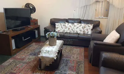 Sobrado com 3 dormitórios à venda, 270 m² - vila scarpelli - santo andré/sp
