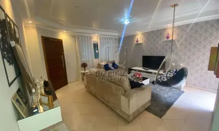 Sobrado com 3 dormitórios à venda, 190 m² por r$ 899.000,00 - vila tibiriçá - santo andré/sp