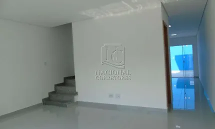 Sobrado à venda, 116 m² por r$ 675.000,00 - vila homero thon - santo andré/sp