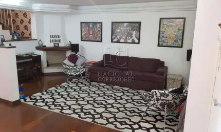 Sobrado com 3 dormitórios à venda, 252 m² por r$ 1.010.000,00 - campestre - santo andré/sp