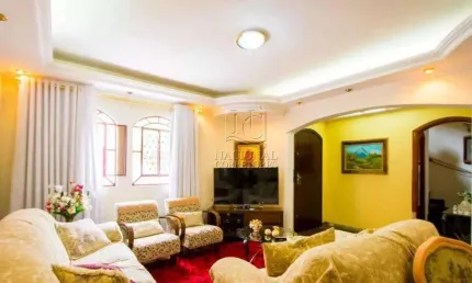 Sobrado com 5 dormitórios à venda, 217 m² por R$ 980.000,00 - Vila Metalúrgica - Santo André/SP