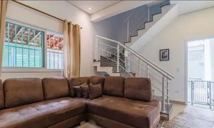 Sobrado com 2 dormitórios à venda, 91 m² por R$ 560.000,00 - Jardim Santo Alberto - Santo André/SP