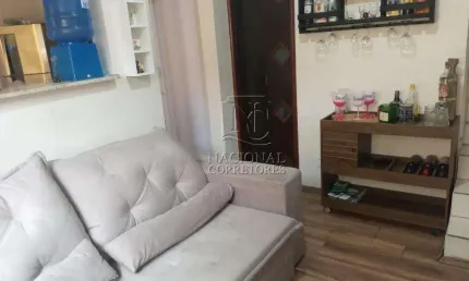 Sobrado com 2 dormitórios à venda, 131 m² por R$ 400.000,00 - Vila Linda - Santo André/SP