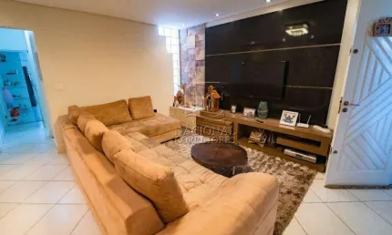 Sobrado à venda, 188 m² por r$ 960.000,00 - vila valparaíso - santo andré/sp