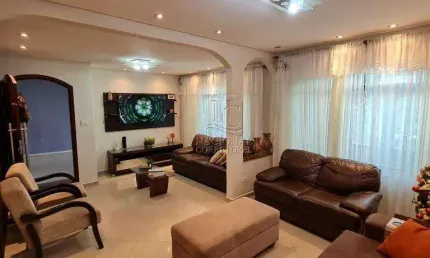 Sobrado à venda, 252 m² por r$ 1.200.000,00 - parque erasmo assunção - santo andré/sp