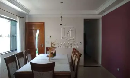 Sobrado com 3 dormitórios à venda, 250 m² - parque novo oratório - santo andré/sp