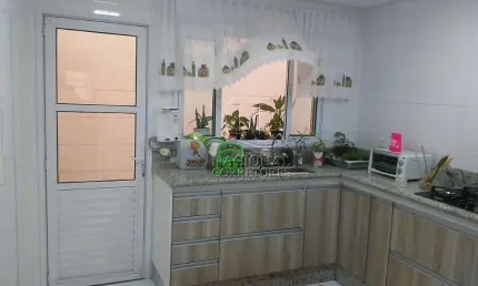 Sobrado à venda, 180 m² por r$ 760.000,00 - vila pires - santo andré/sp