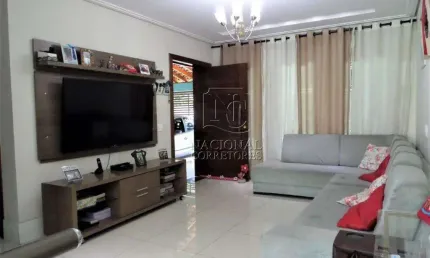 Sobrado com 3 dormitórios à venda, 258 m² por r$ 900.000,00 - parque erasmo assunção - santo andré/sp
