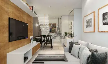 Sobrado à venda, 56 m² por r$ 380.000,00 - vila príncipe de gales - santo andré/sp