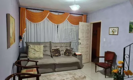 Sobrado com 2 dormitórios à venda, 198 m² - jardim alzira franco - santo andré/sp