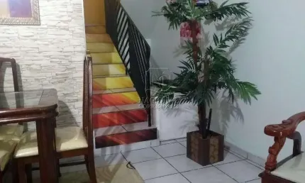Sobrado com 3 dormitórios à venda, 120 m² por r$ 450.000,00 - parque novo oratório - santo andré/sp