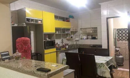 Sobrado com 2 dormitórios à venda, 165 m² por r$ 580.000,00 - parque novo oratório - santo andré/sp