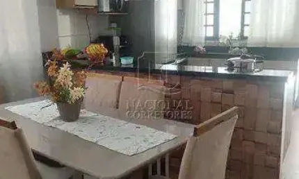 Sobrado com 3 dormitórios à venda, 218 m² por R$ 660.000,00 - Jardim Santo Alberto - Santo André/SP