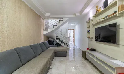Sobrado à venda, 109 m² por r$ 680.000,00 - vila lucinda - santo andré/sp