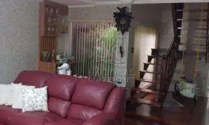 Sobrado com 3 dormitórios à venda, 250 m² por r$ 692.000,00 - parque novo oratório - santo andré/sp
