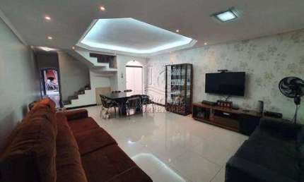 Sobrado com 3 dormitórios à venda, 150 m² por R$ 980.000,00 - Vila Camilópolis - Santo André/SP