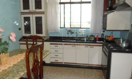 Sobrado residencial à venda, Vila Camilópolis, Santo André.