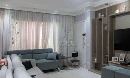 Sobrado com 4 dormitórios à venda, 217 m² por R$ 1.200.000,00 - Parque Jaçatuba - Santo André/SP