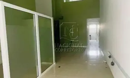 Salão para alugar, 110 m² por r$ 12.939,50/mês - jardim - santo andré/sp